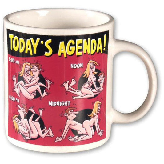 Todays Agenda Coffee Mug