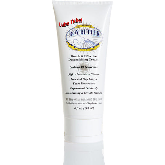 Boy Butter Comfort Cream Desensitizing - 6oz Lube Tube