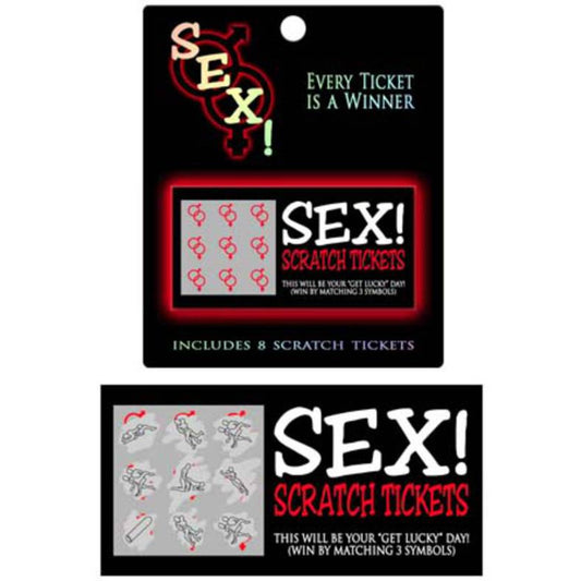 SEX! Scratch Tickets