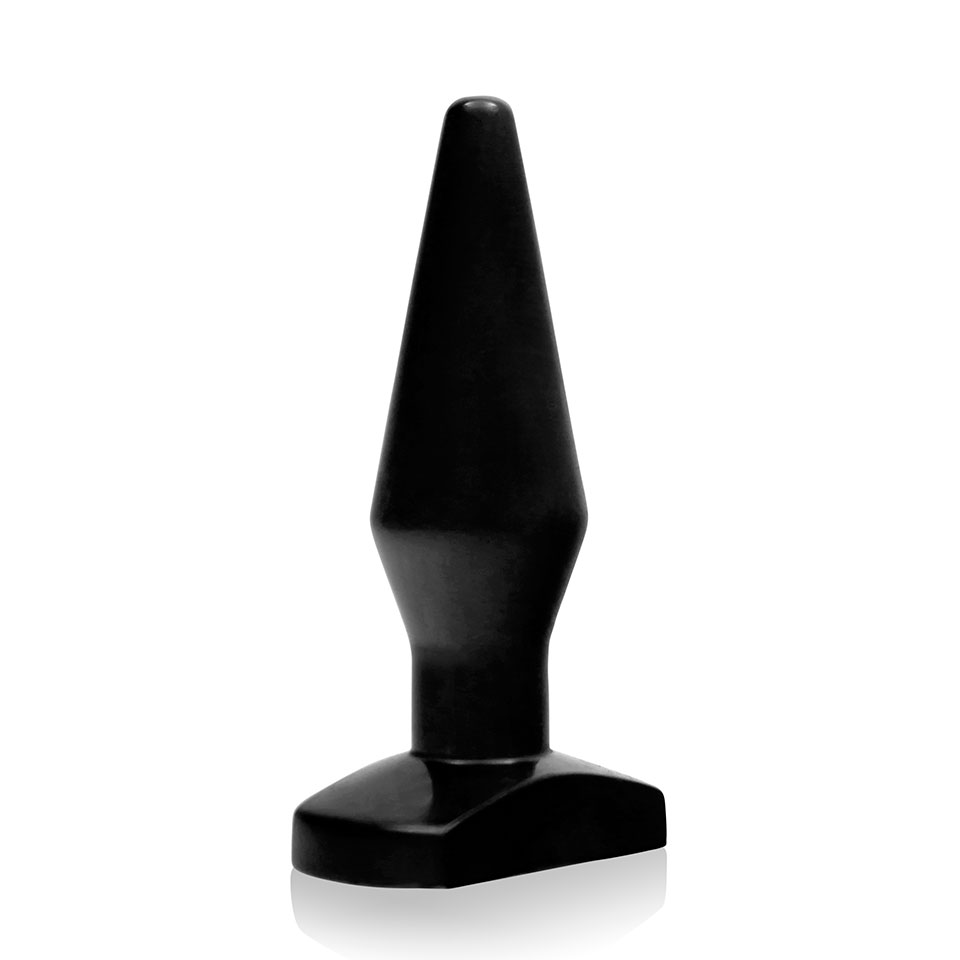 Bum Plug - Medium Black Butt Plug