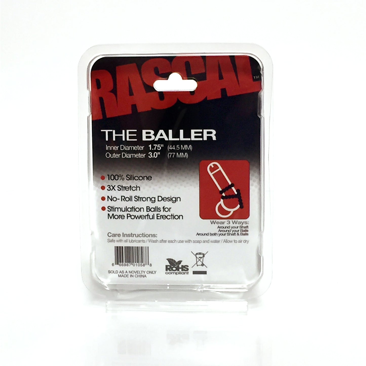 The Baller Cockring - Black