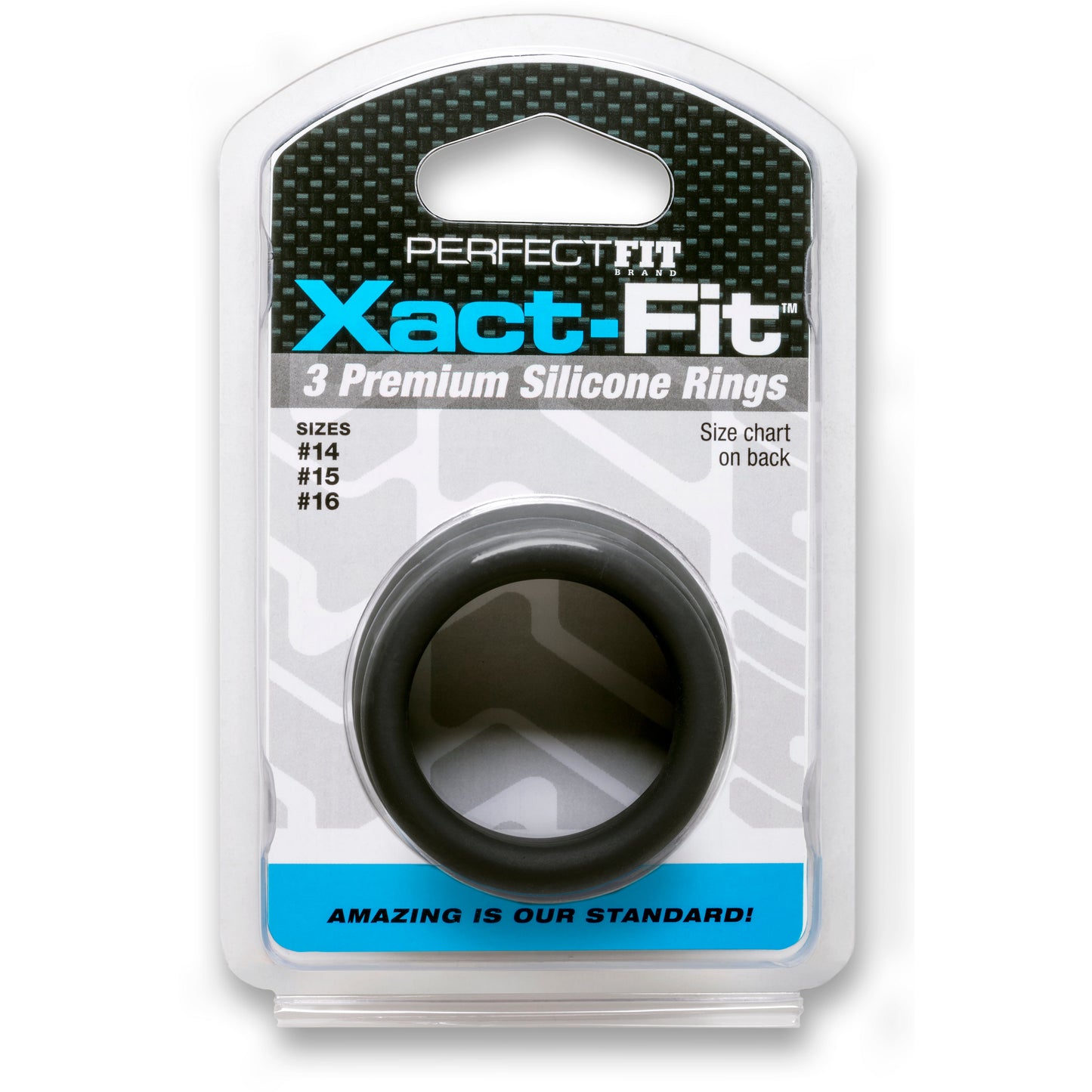 Xact-Fit Silicone Rings - Medium 3 Ring Kit