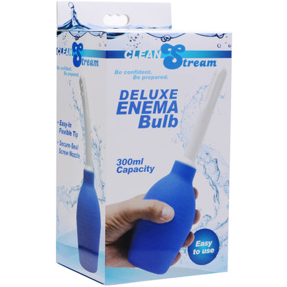 Deluxe Enema Bulb - Blue