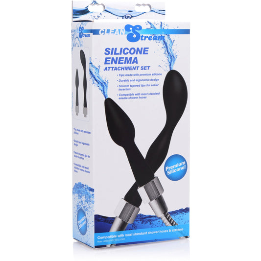 Silicone Enema Attachment Set