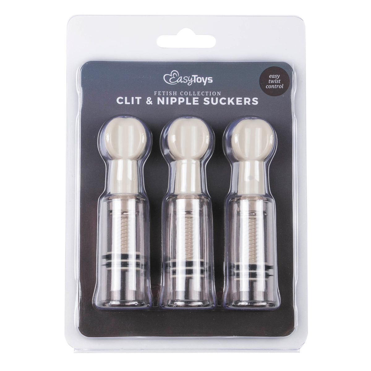 Nipple and Clit Suckers - 3 Pc