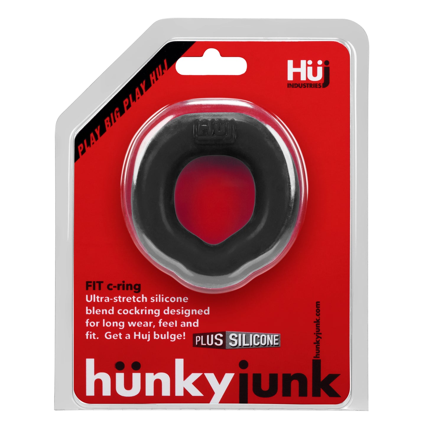 FIT Ergo Long-Wear C-ring by Hunkyjunk - Tar