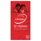 LifeStyles Ribbed Condoms - 12