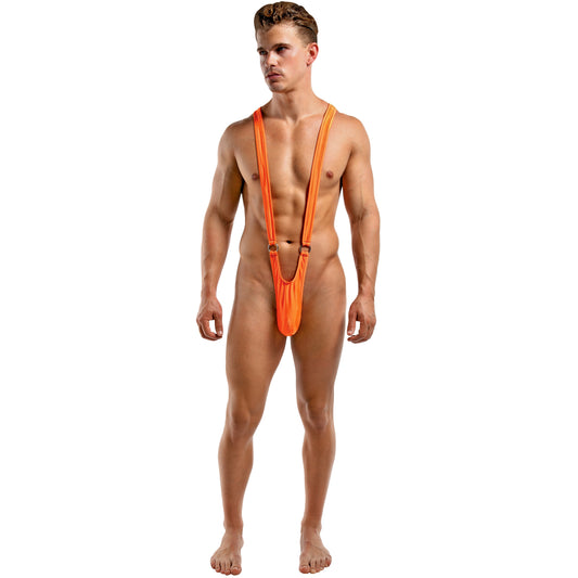 Male Power Sling Front Rings - Orange