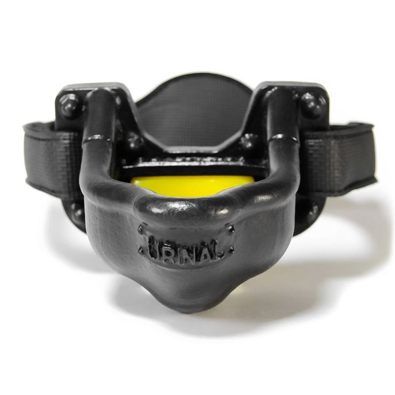 Urinal Gag - Black/Yellow