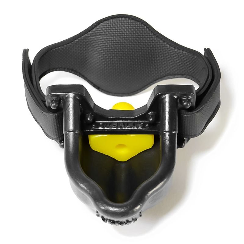 Urinal Gag - Black/Yellow