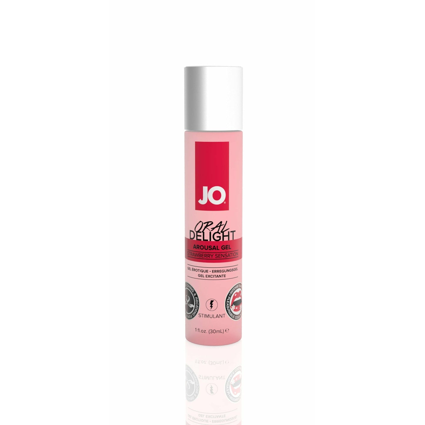 JO Oral Delight Arousal Gel - Strawberry Sensation 1oz /30ml