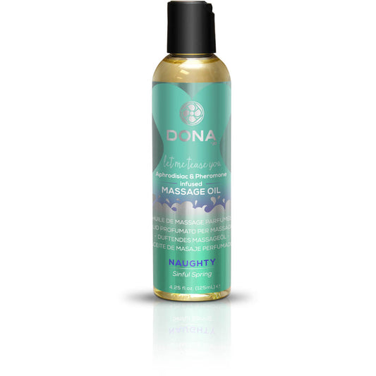 Dona Scented Massage Oil Naughty Aroma - Sinful Spring 120ml
