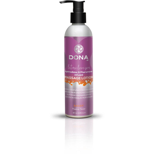 Dona Massage Lotion Sassy Aroma -Tropical Tease 237ml