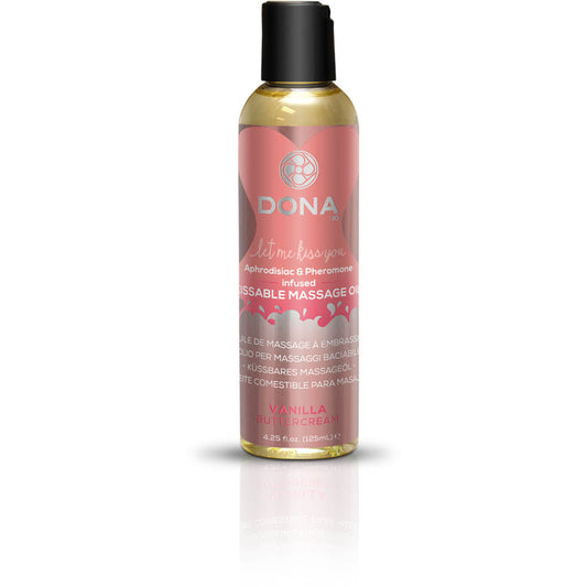 Dona Kissable Massage Oil -  Vanilla Buttercream 120ml