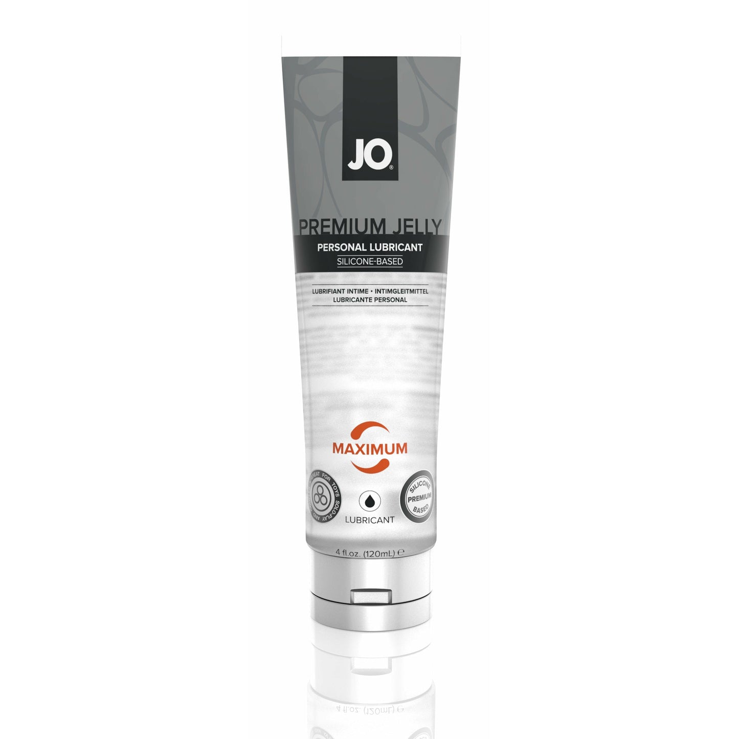 JO Premium Jelly - Maximum Lubricant (Silicone) - 4oz / 120ml