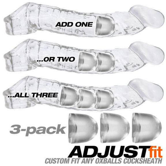 Adjustfit Insert 3 Pc - Clear