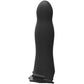 Be Daring 2 Pc Hollow Silicone Strap-On Set - 7" Bulbed Dong
