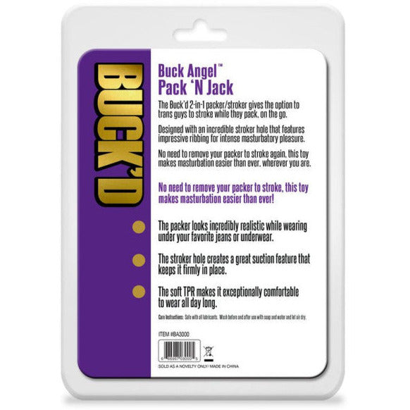 Buck'd Pack n Jack 2 in 1 Stroker Packer
