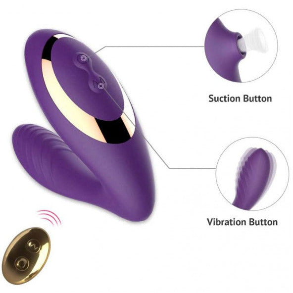Carlota Air Wave G-Spot Stimulator Purple