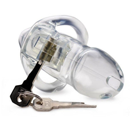 Clear Captor Chastity Cage - Small