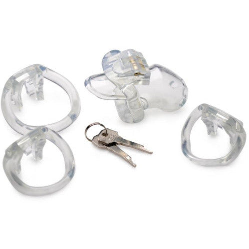 Clear Captor Chastity Cage - Small