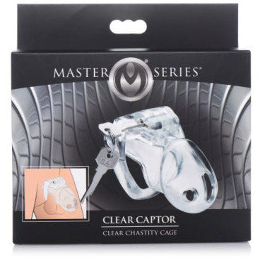 Clear Captor Chastity Cage - Small