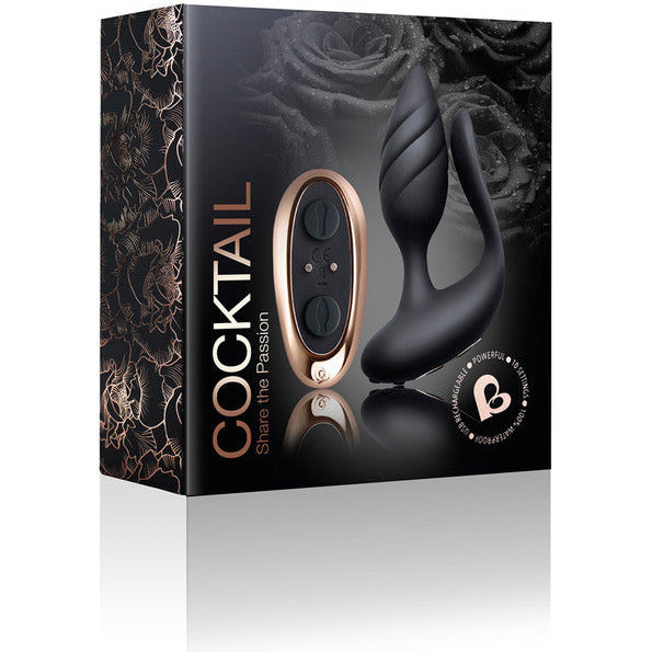 Cocktail Dual Stimulator - Black