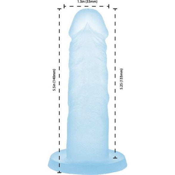 Cocktails Dildo - Blue Lagoon 5.5"