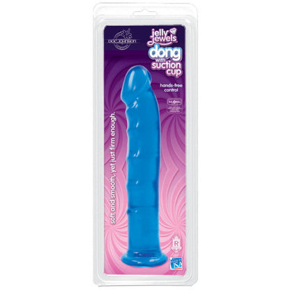 Dong With Suction Cup - Sapphire