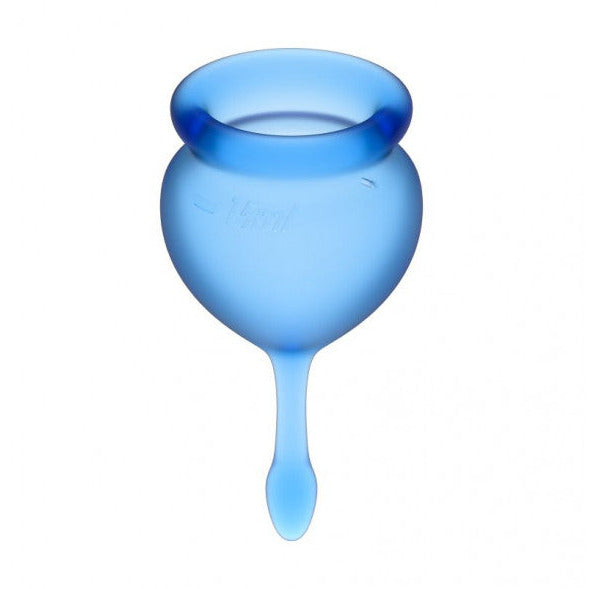 Feel Good Menstrual Cup  Light Blue 2pcs