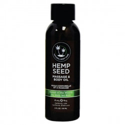 Hemp Seed Massage Oil - Naked In The Woods 237ml