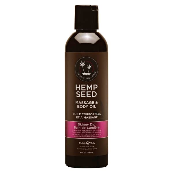 Hemp Seed Massage Oil - Skinny Dip 237ml
