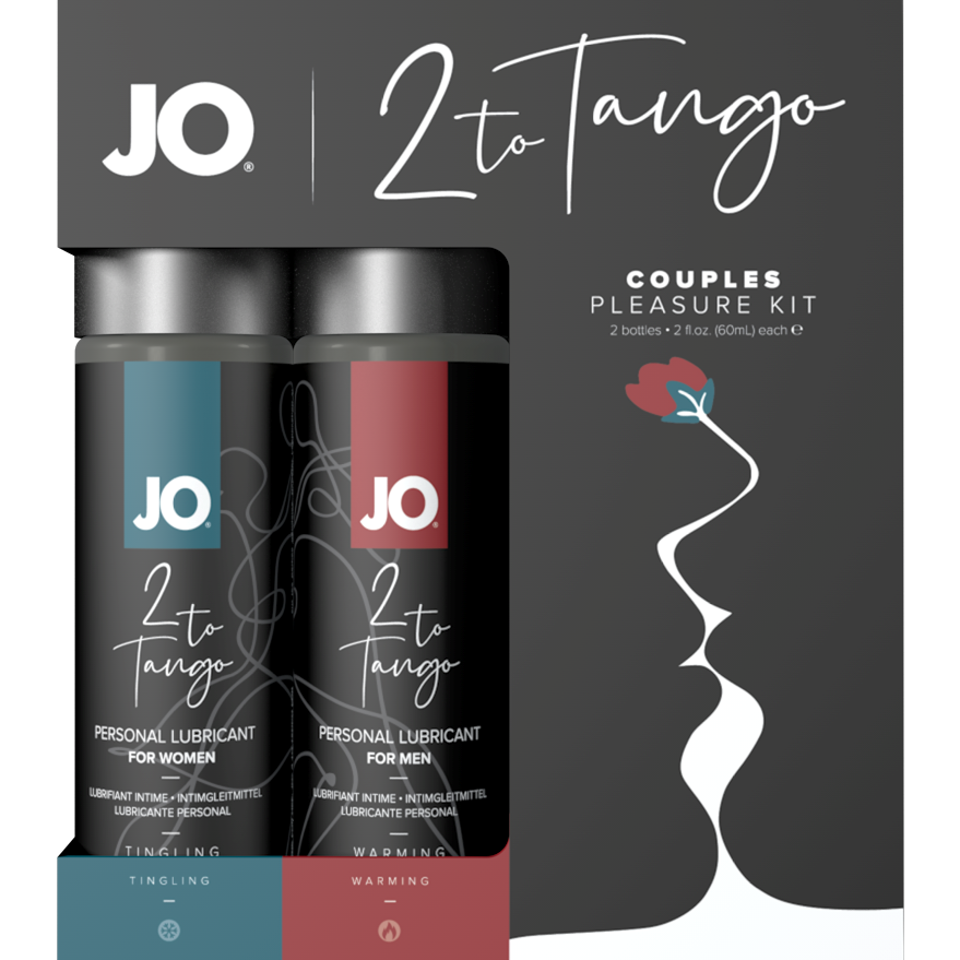 JO 2 To Tango Couples Pleasure Kit - 2 x 2oz / 60 ml