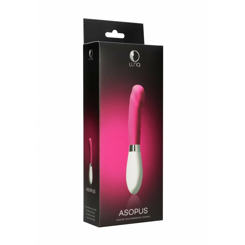 Asopus - Vibrating Dildo - Pink