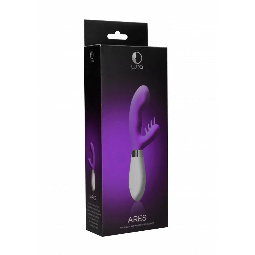 Ares - G-Spot Rabbit Vibrator - Purple