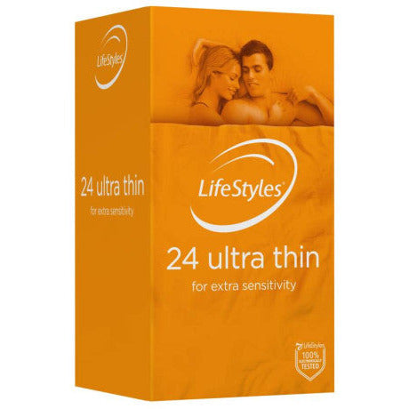 LifeStyles Ultra Thin Condoms - 24