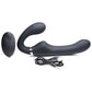 Mighty Rider 10X Strapless Strap-On - Black with Remote