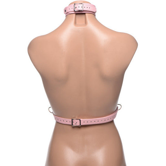Miss Behaved Chest Harness - Pink