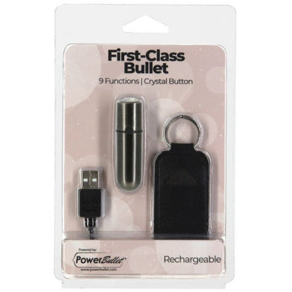 Power Bullet First Class Rechargeable Bulllet - Gun Metal