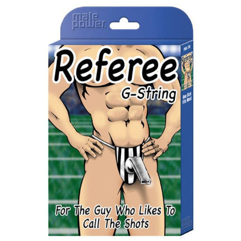 Referee Novelty G-String - Black