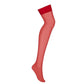 S800 Sheer Stockings - Red S/M