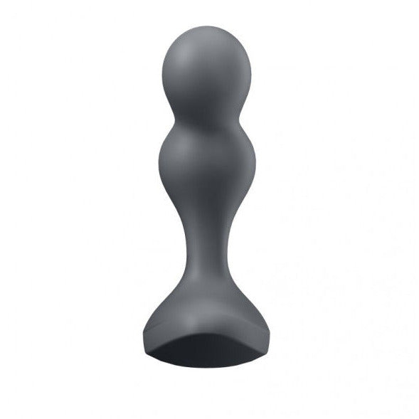 Satisfyer Deep Diver Vibrating Connect App Anal Plug - Grey