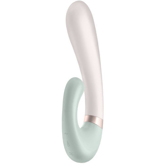 Satisfyer Heat Wave Connect App Warming Rabbit Vibrator Mint