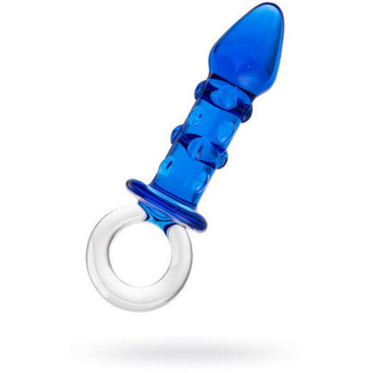 Sexus Glass Butt Plug - Navy 16cm