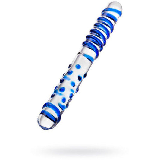 Sexus Glass Dildo Duo Dong - 22cm