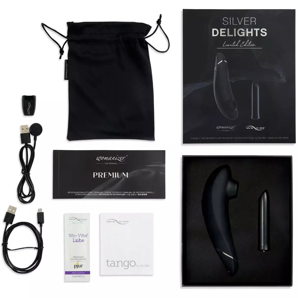 We-Vibe & Womanizer - Silver Delights Collection