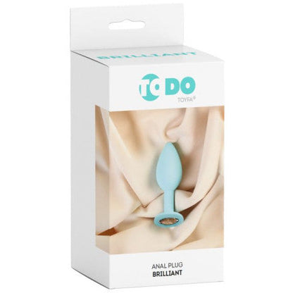 ToDo Brilliant Anal Plug - Light Blue