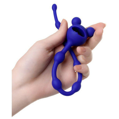 ToDo Froggy Anal Chain - Navy Blue