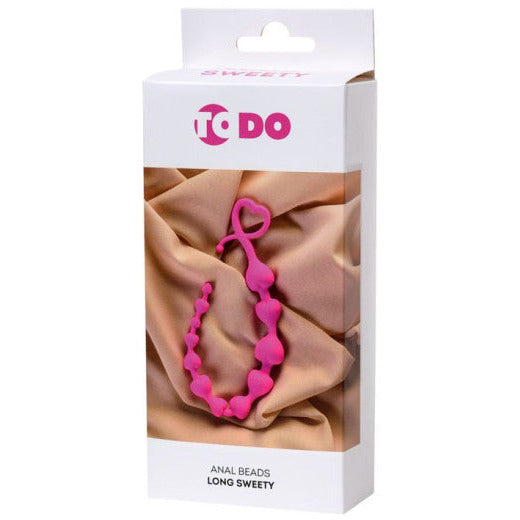 ToDo Sweety Long Anal Chain - Pink