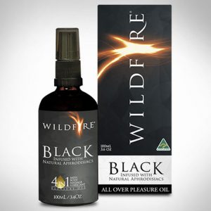 Wildfire Black Massage Oil